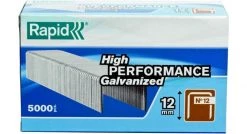 Rapid 311107 Agrafes en fil plat n° 12/10 mm