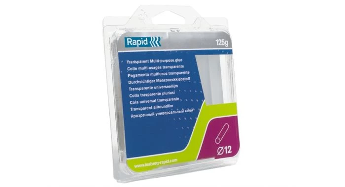 Rapid 163912 Bâtons de colle Transparente Universelle 12 mm - 40107356 1 Rapid 163912 Bâtons de colle Transparente Universelle 12 mm - 40107356